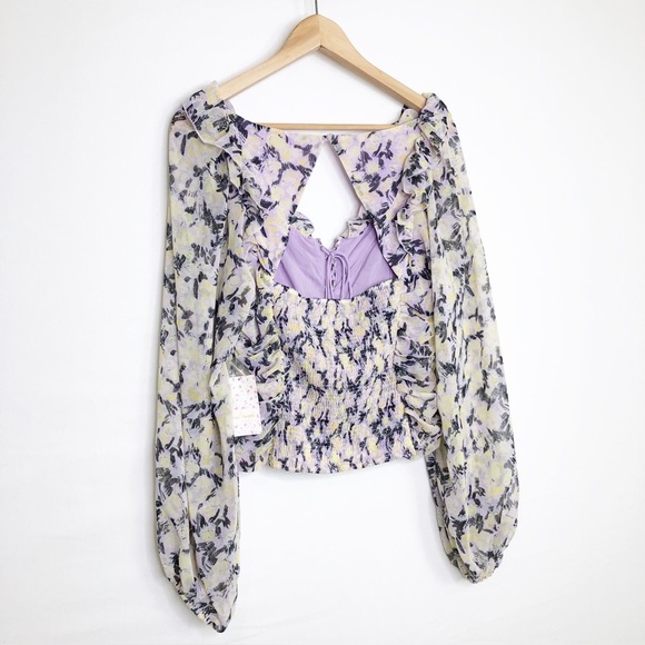 Free people Mabel structured floral blouse - Picture 10 of 13